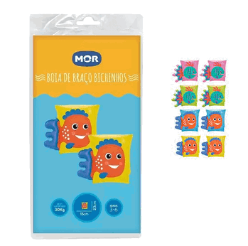 1803 BOIA DE BRACO BICHINHO 19X19CM