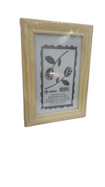 116 PORTA RETR.10X15 MOLDURA NATURAL