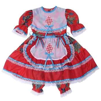 908/6 VESTIDO JUNINO BALAO Nº6