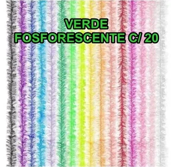 C08 MARABU LIGHT 50MM VERDE FOSFORESCENTE C/20