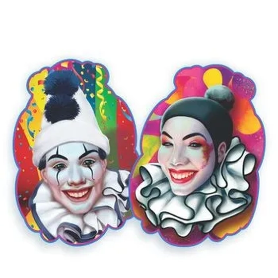 209 KIT PIERROT E COLOMBINA C/2