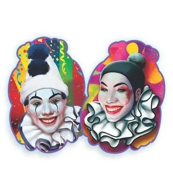 209 KIT PIERROT E COLOMBINA C/2