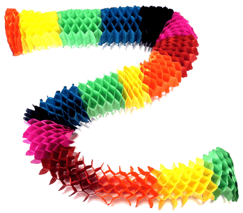 XY-33 ENFEITE JUNINA GUIRLANDA 3M COLOR DE PAPEL