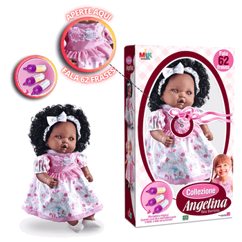 212 BONECA ANGELINA NEGRA