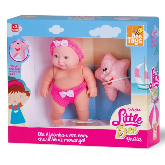 0706 DINDINHA BABY C/KIT PRAIA