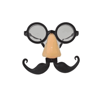 NYR6488 OCULOS C/NARIZ BIGODE