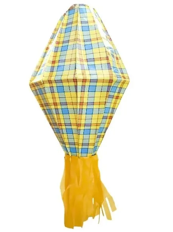 LG2XD/2EX BALAO JUNINO XADREZ  N2 28CM