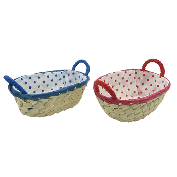 CA2451 CESTA DE VIME 20X14CM OVAL R