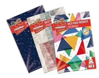 99580041 SACO P/PRESENTE METAL/PEROL 25X37 CASUAL SORT C/50