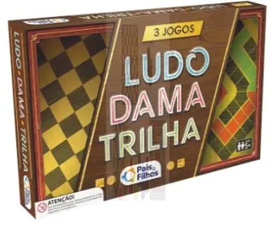 2801 LUDO DAMA E TRILHA SUPER JOGOS