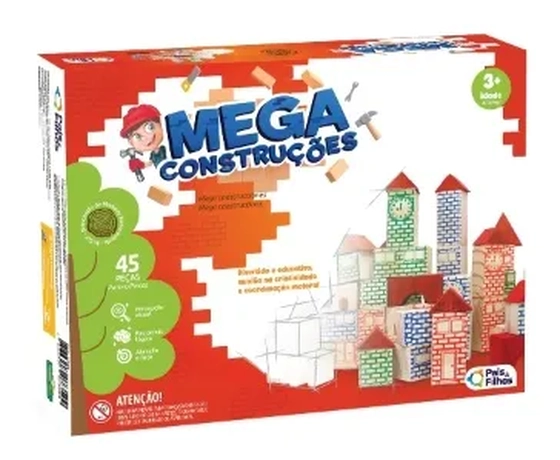 7394 MEGA CONSTRUCOES C/45PCS