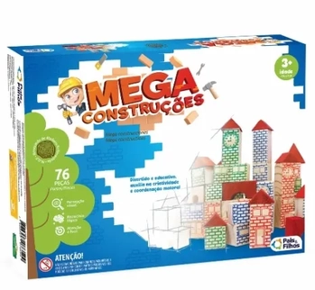 7395  MEGA CONSTRUCOES C/76PCS