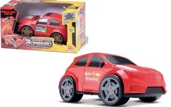03 SAMBA CAR BOMBEIRO - CARRO 8 X 15 X 10CM