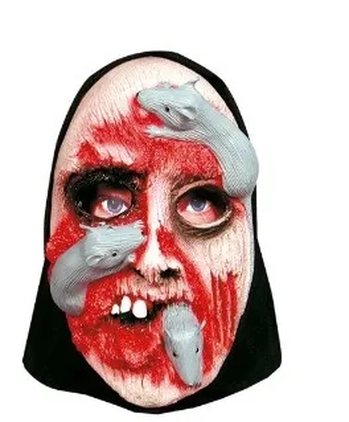 737 MASCARA LATEX C/CAPUZ RATO NOVO