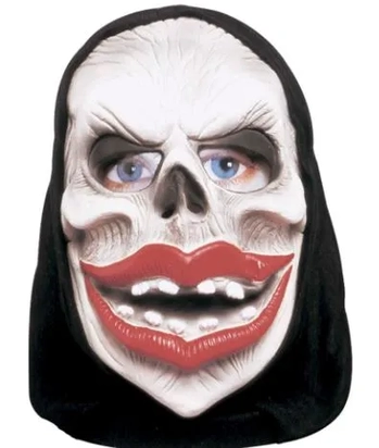 766 MASCARA LATEX C/CAPUZ BEIJO MORTAL