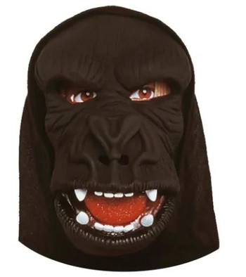 776 MASCARA LATEX C/CAPUZ MACACO II