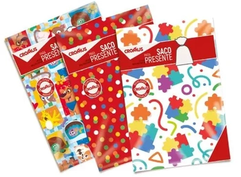 99590508 SACO METAL/PEROL 35X54 INFANTIL SORTIDO C/50