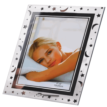 11996/YF1117V PORTA RETRATO ESTRELA LUA VG