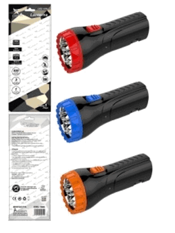 CRS-3201 LANTERNA MANUAL RECARREGAVEL