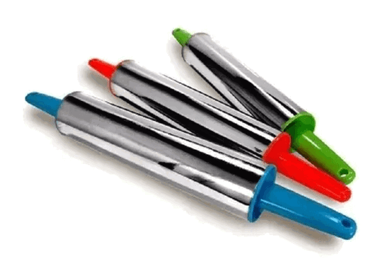 646245 ROLO DE MASSA INOX CABO PLASTICO