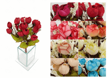 06245EV MINI BUQUE DE BOTAO ENV X5 23CM