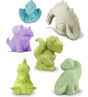 0140 COLECAO BICHINHOS PARA BANHO - DINOS