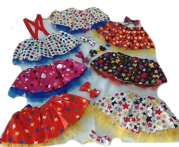 1806M FANTASIA PALHACA SAIA INFANTIL M