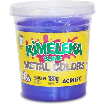 05833-673 POTE DE KIMELEKA SLIME METALICA 180GRS VIOLETA
