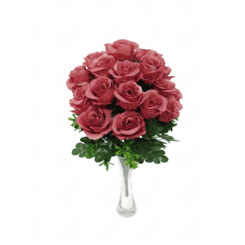 08520 BUQUE DE ROSA X10 40CM