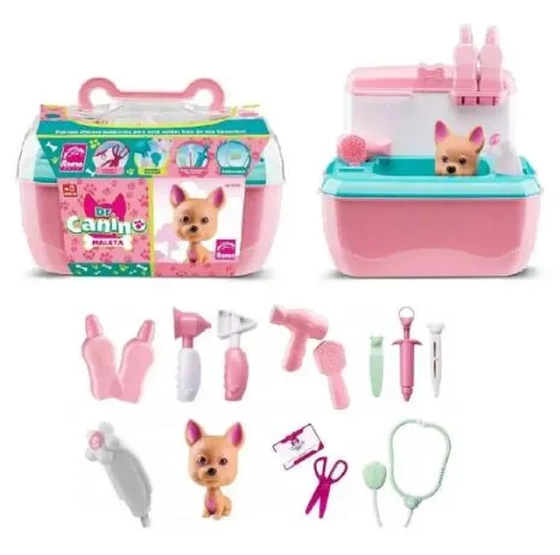 5512 DOUTOR CANINO - MALETA ROSA