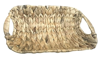 20489 CESTA RETANGULAR SEAGRASS NATURAL 31X21X7CM