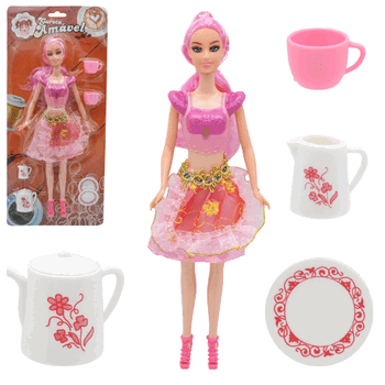DOLL17004 BONECA C/ACESSORIO
