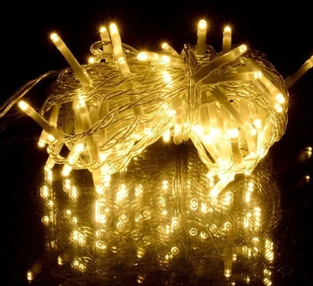 89069 PISCA C/50 LEDS WARM FIO TRANSPARENTE 5MTS BIVOLT