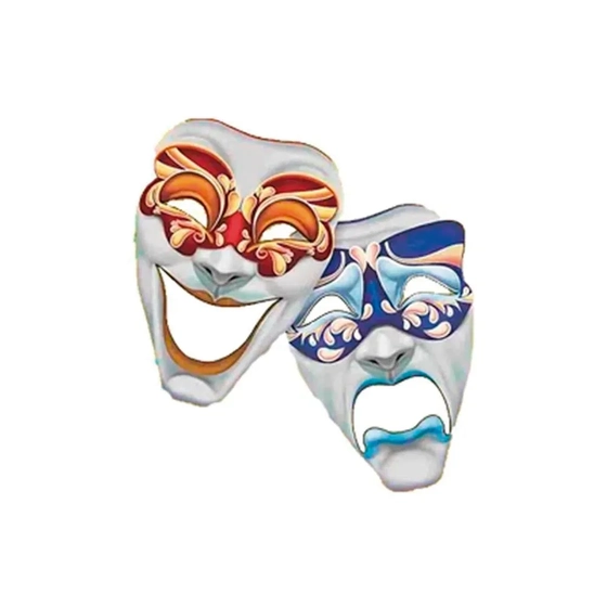 497 MASCARA TEATRO C/02 GRANDE