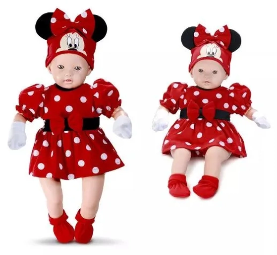 5162 BEBE RECEM NASCIDO - CLASSIC DOLLS MINNIE