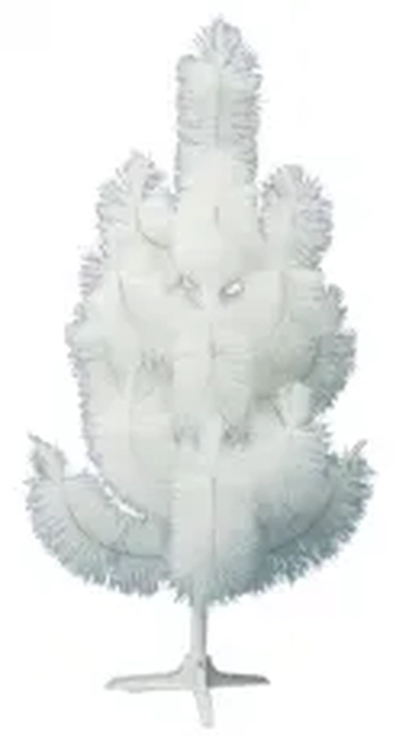 04B ARVORE CACTUS HALIFAX C/25 GALHOS 1.10M BRANCA