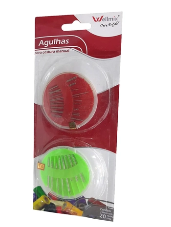 WX4014 AGULHAS P/COSTURA MANUAL 2 ESTOJOS