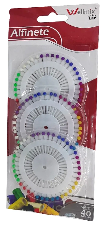 WX4013 ALFINETE 03 DISCOS C/40PCS CADA