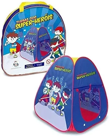 3407 BARRACA NA SACOLA TURMA DOS SUPER HEROIS