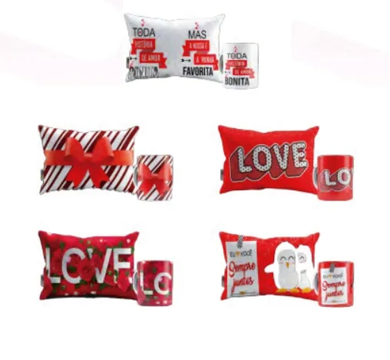 0040A-K KIT ALMOFADA P C/CANECA AMOR
