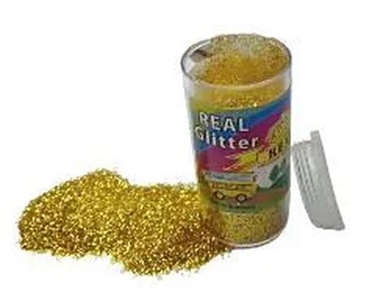 000845 POTE DE GLITTER PVC 20GRS OURO