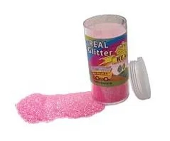 000851 POTE DE GLITTER PVC 20GRS ROSA