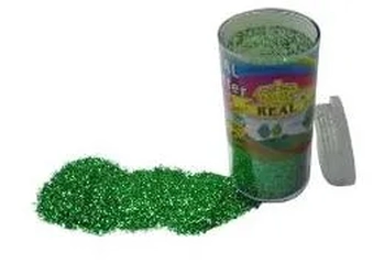 000846 POTE DE GLITTER PVC 20GRS VERDE