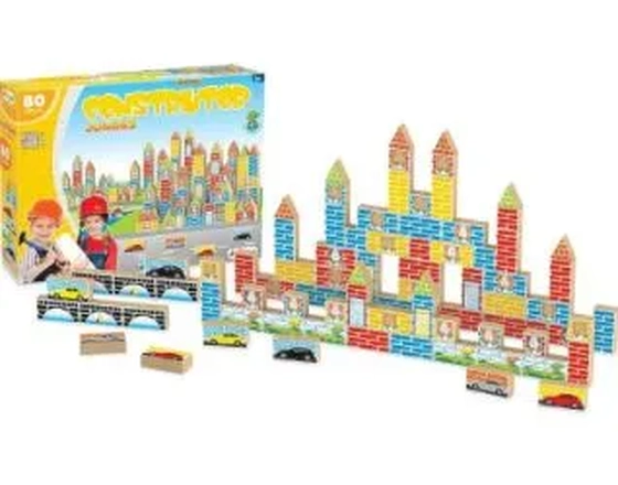 711 CONSTRUTOR JUNGES 80 PECAS