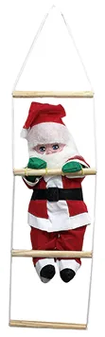008 PAPAI NOEL PEQUENO NA ESCADA