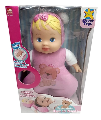 8007 BONECA NENEZINHA HORA DE NANAR