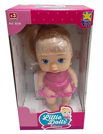 8036 BONECA LITTLE DOLLS BAILARINA