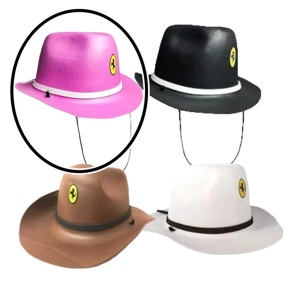 61 CHAPEU COWBOY ADULTO EVA ROSA