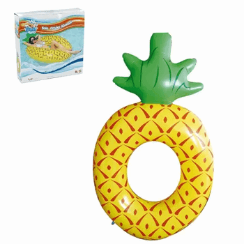 WS5591 BOIA CIRCULAR ABACAXI 180X120CM