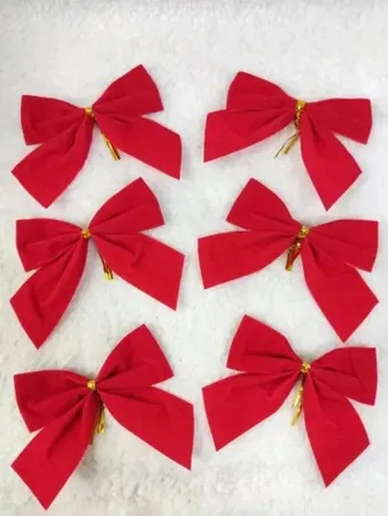 NTA12923 ENFEITE LACO 8CM C/6